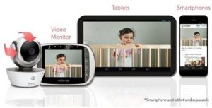 Motorola d Dual Mode Beeld Babyfoon WIFI met Camera en Gratis App voor Smartphone