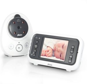 Alecto Baby DVM-77 Babyfoon met camera en 2.8" scherm en muurbeugel