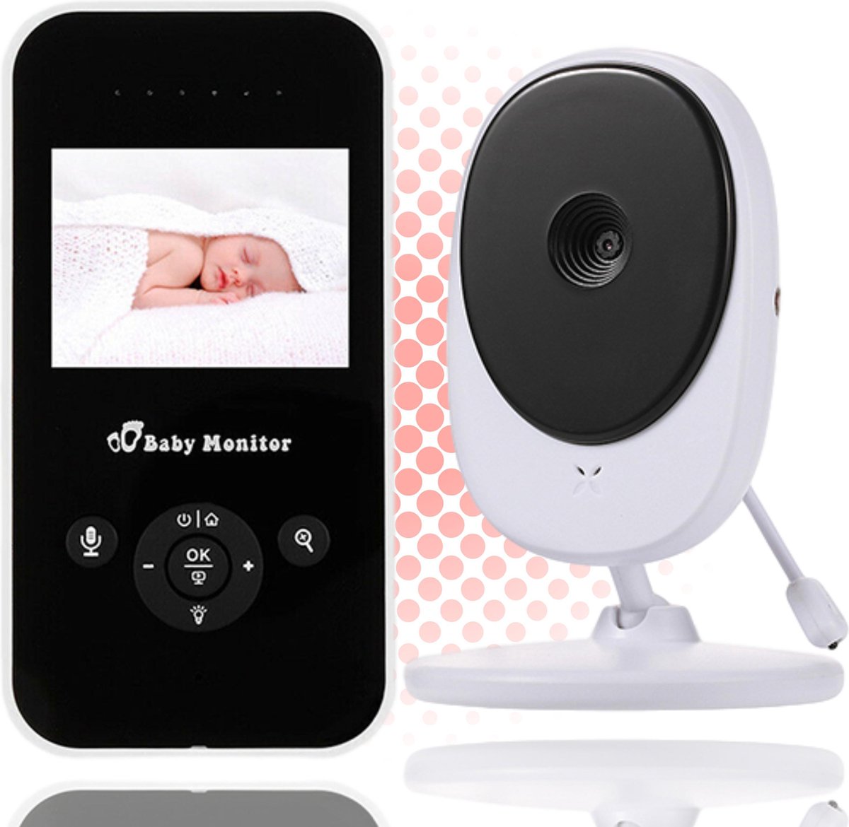 Babyfoon - Babyfoon met Camera - Babyphone - Baby Monitor - Baby