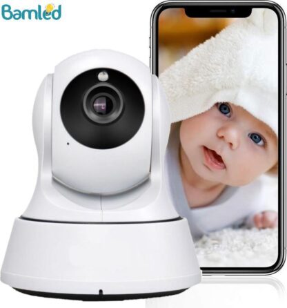 Babyfoon Met Camera - Babyfoon Met Camera En App - Babyfoon met Wifi - Hond - Wifi babyfoon + Camera HD 720P Play and Plug P2P IP Camera CCTV Cam Baby Monitor