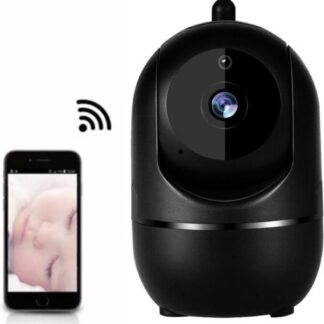 Babyfoon camera WiFi met app - zwart