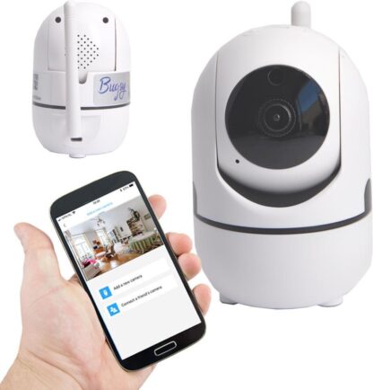 Bugsy babyfoon en veiligheidscamera met WIFI aansluiting van MeaShop