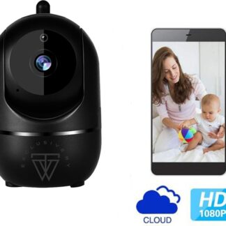 HD Wifi Babyfoon met Camera - Bewakingscamera - iOS/Android App - Zwart