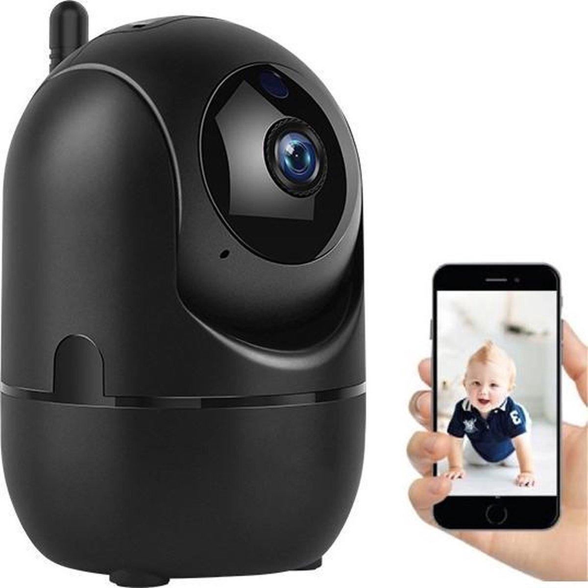 Indoor IP Camera Pro Zwart 1080P WIFI Smart Camera