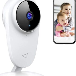 Victure 1080P babyfoon, interne wifi-camera, IP-camera voor kinderen en huisdieren, interne camera met nachtzicht en bewegingsversterking met bidirectionele toon