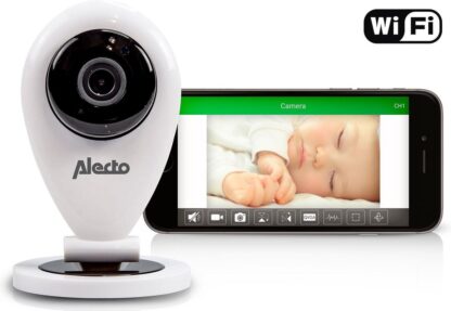 Alecto DVC-105IP Babyfoon met camera - Wit