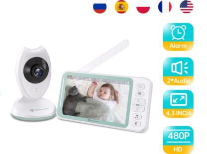 A-life® Babyfoon camera - Babyfoon met Camera Bestverkocht - Babyfoons - Babyphone - Wit