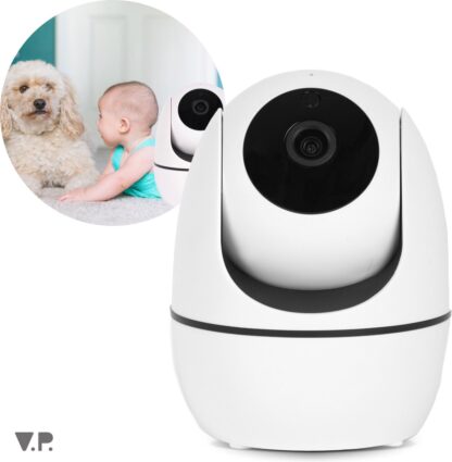 Babyfoon met Camera en App - Infrarood - Bewegingssensor - Huisdiercamera - Hondencamera - Beveiligingscamera - Wifi