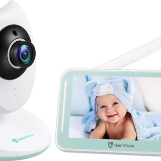 Babyfoon met Camera en Spraakfunctie - Nachtvisie - Ondersteuning 2 Camera's - Wit