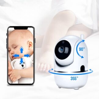 Babyfoon met camera & app - WIFI Ondersteuning - Bewegingsdetectie