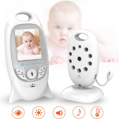 FOXSPORT Babyfoon met Camera - 2 Inch Video Babyphone - Baby Monitor met Kleurenmonitor