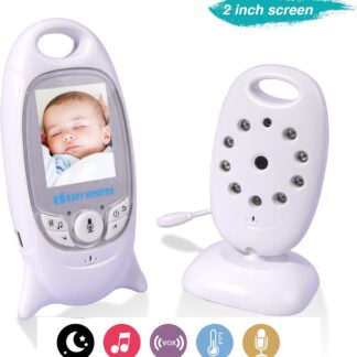 FOXSPORT Babyfoon met camera - Babyphone - Premium Baby Monitor - Baby Monitor met Kleurenmonitor - VOX - Nachtzicht