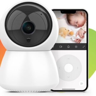 Full HD Babyfoon met Camera en App - Camera Beveiliging - Wifi Babyfoon met Nachtvisie - Geluid en Bewegingsdetectie - Spraakfunctie - 4G/5G - Opslag in Cloud of App