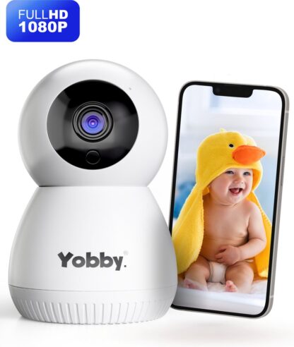 FullHD Babyfoon Met Camera en App - Onbeperkt Bereik - WiFi - Geluid en Bewegingsdetectie - Terugspreekfunctie - 4x Zoom