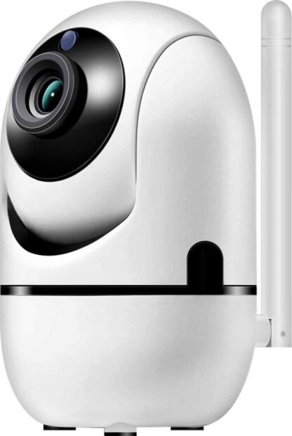 IP Camera met Bewegingsdetectie - WiFi Beveiligingscamera - Huisdiercamera - Babyfoon met Camera en App - Wit
