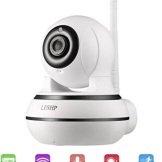 LESHP V200 WiFi Camera,960P Draadloze Bewakingscamera IP Cam Nanny Cam met Pan Tilt Zoom Bewegingsdetectie Tweerichtings Audio Nachtzicht Afstandsbediening WiFi voor Babyfoon en Draadloze Beveiligingscamera