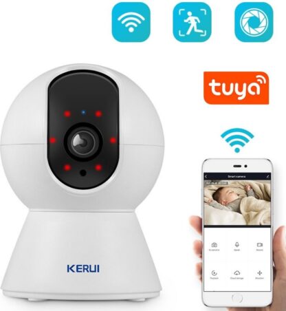 Loft Home Camera - Beveiligingscamera - Klein - Twee Weg Audio - Babyfoon - Mini Camera - Voor Binnen - Binnen Bewakingscamera
