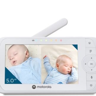 Motorola Nursery VM35-2 - Babyfoon met 5-Inch Gesplitst Scherm en 2 Camera's - Nachtvisie - Ingebouwde microfoon