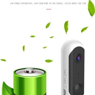 NARVIE Camera XS6 - Beveiligingscamera - 100% Volledig Draadloos - Babyfoon - Smart Camera - 1080P HD - WiFi Camera - Met Mobiele App - Incl. 32GB Geheugenkaart