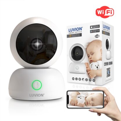 NIEUW - Luvion Smart Optics HD Wifi Camera - IP camera met babyfoon app