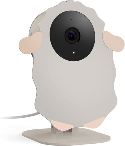 Nooie Babyfoon met Huildetectie, Camera en Audio 1080P Nachtzicht Bewegings- en Geluidsdetectie 2.4G WiFi Home Security Camera voor Baby Nanny Ouderen en Huisdier Monitoring, Werkt met Alexa