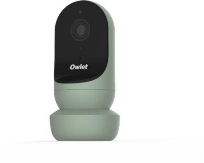 Owlet Cam 2 - NIEUW - Babyfoon - Veilige, Versleutelde HD Video met Geluid- & Bewegingsmeldingen - Opname Clips - Groen