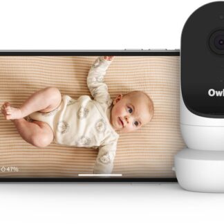 Owlet Cam 2 - NIEUW - Babyfoon - Veilige, Versleutelde HD Video met Geluid- & Bewegingsmeldingen - Opname Clips - Wit