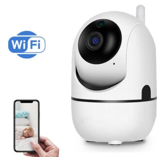 Thuys Babyfoon met Camera en App - Babyfoon met Camera - 720P met Bewegingssensor - Huisdierencamera - Terugspreekfunctie - Wit