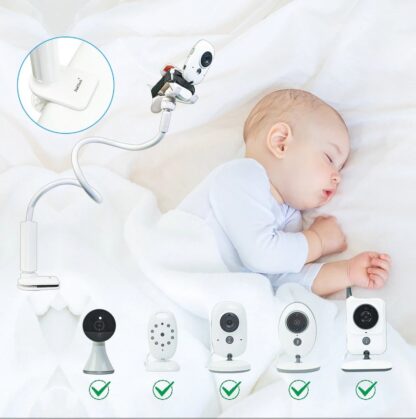 Universele Babyfoon Houder - Houder voor Babyfoon Camera - Babyfoon Beugel - Verstelbare Lange Arm