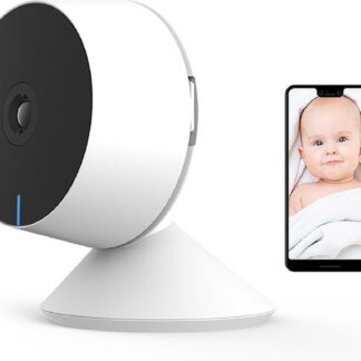 Wifi Babyfoon/Camera - Indoor WiFi Smart Home Baby Bewegingsdetectie Monitor - Beveiligingscamera met Nachtzicht 2-Way Audio Elektrische - WIFI 1080p HD