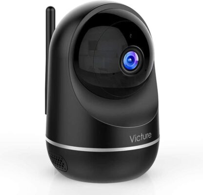 Dualband 2,4 GHz en 5 GHz wifi-camera - babycamera - huisdiercamera - hulpbehoevende ouderen camera - 1080p bewakingscamera WLAN - babyfoon met camera - pantilt - 2-weg audio - IR-nachtzicht