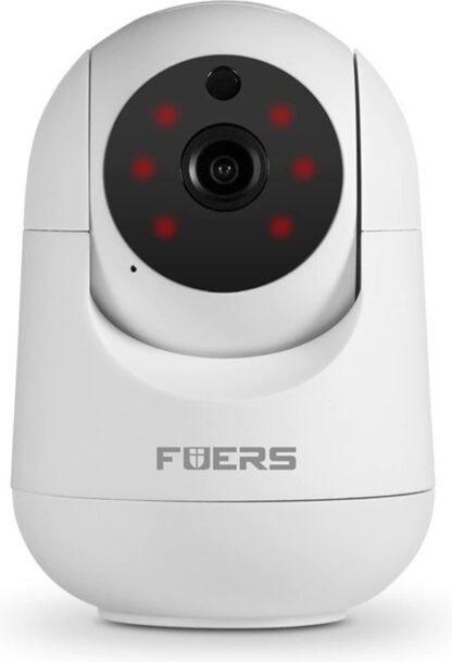 Thuys Babyfoon - Babyfoom met Camera en App - Camera Beveiliging - Huisdiercamera - Nachtzicht - Baby Monitor - Geluid en Bewegingsdectectie - 1080p - Wit