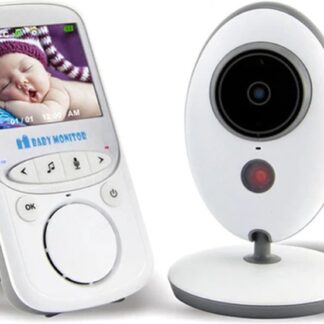 Babyfoon - Met camera - Spraakfunctie - Babyfoons - Babyfoon camera - Babyfoon met camera en app -Camerabeveiliging - Geluid en Bewegingsdetectie - Nachtvisie - Wit