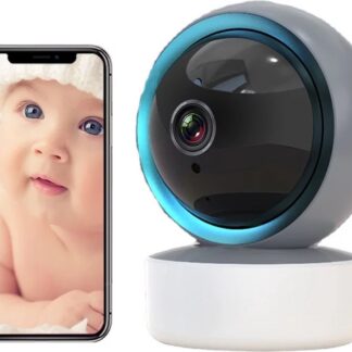 NIEUW - Babyfoon met Camera en App - Spraakfunctie - Bewegingsdetectie - Nachtzicht - Babyfoon WiFi - Full HD 1296p