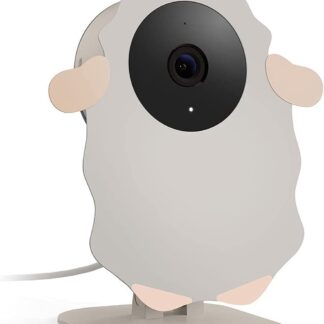 Nooie IPC007D Babyfoon 1080P Indoor Camera - Huisbeveiligingscamera - WiFi Beveiligingscamera voor binnen - Nachtzicht Bewegings- en Geluidsdetectie 2.4G WiFi Home Security Camera voor Baby Nanny Ouderen en Huisdier Monitoring, Werkt met Alexa