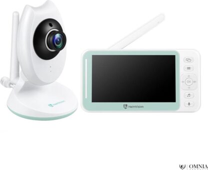 Omnia Products - Babyfoon Met Camera - Nachtzicht - Inc 4.3 inch Lcd Baby Monitor - Slaapliedjes