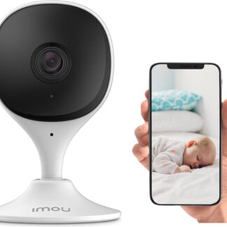 Imou Babyfoon - Babyfoon met Camera en App - Beveiligingscamera - Geluid en Bewegingsdetectie - Wit