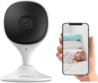 Imou Babyfoon - Babyfoon met Camera en App - Beveiligingscamera - Geluid en Bewegingsdetectie - Wit