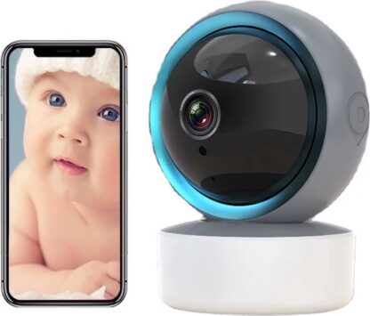 Mino Babyfoon HD Wifi Camera - IP camera met babyfoon app - bewegingsdetectiedetector nachtzicht