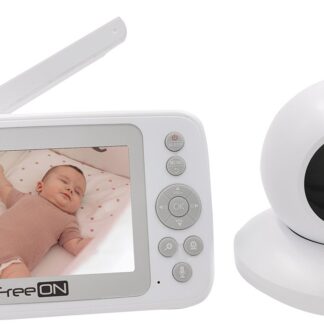 FreeON Babyfoon met camera - Premium Audio & Video Baby Monitor met slaapliedjes - Aria