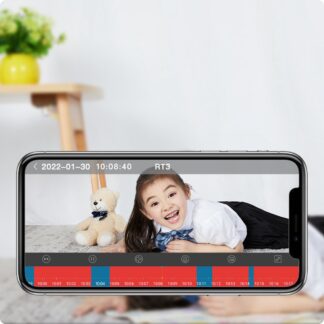 Lenovo - 5MP - Smart Ip Camera - Camera 2.4 5G Wifi - Cctv Camera Babyfoon - Cruise Monitoring - Indoor - Home beveiliging