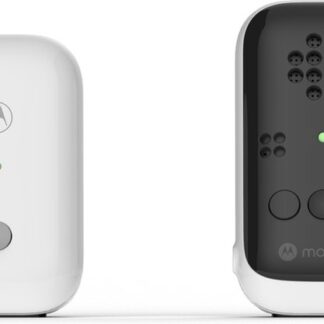 Motorola Nursery Babyfoon PIP10 - 230V - Draagbare Ouder Unit - 300 Meter Bereik - Incl. 2 Stroomadapters - Kunststof - Wit