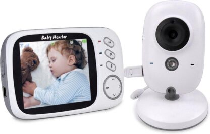 Babyfoon - Babyfoon Met Camera - LCD Kleurenscherm - Nachtzicht - Temperatuurweergave - Terugspreekfunctie