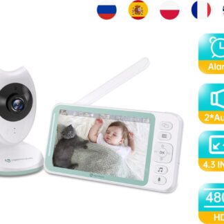 Babyfoon camera - Babyfoon met Camera Bestverkocht - Babyfoons - Babyphone - Wit