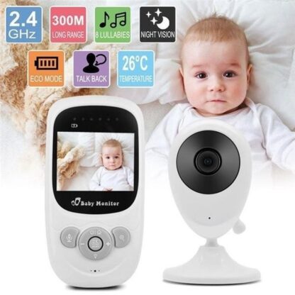 Draadloze Babyfoon - Babyfoon met camera - Premium Baby Monitor - Temperature Detection - Nachtzicht